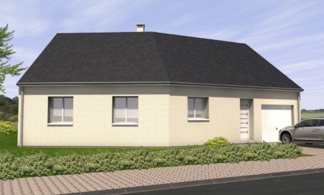 Maison à vendre, 85m², Cernusson