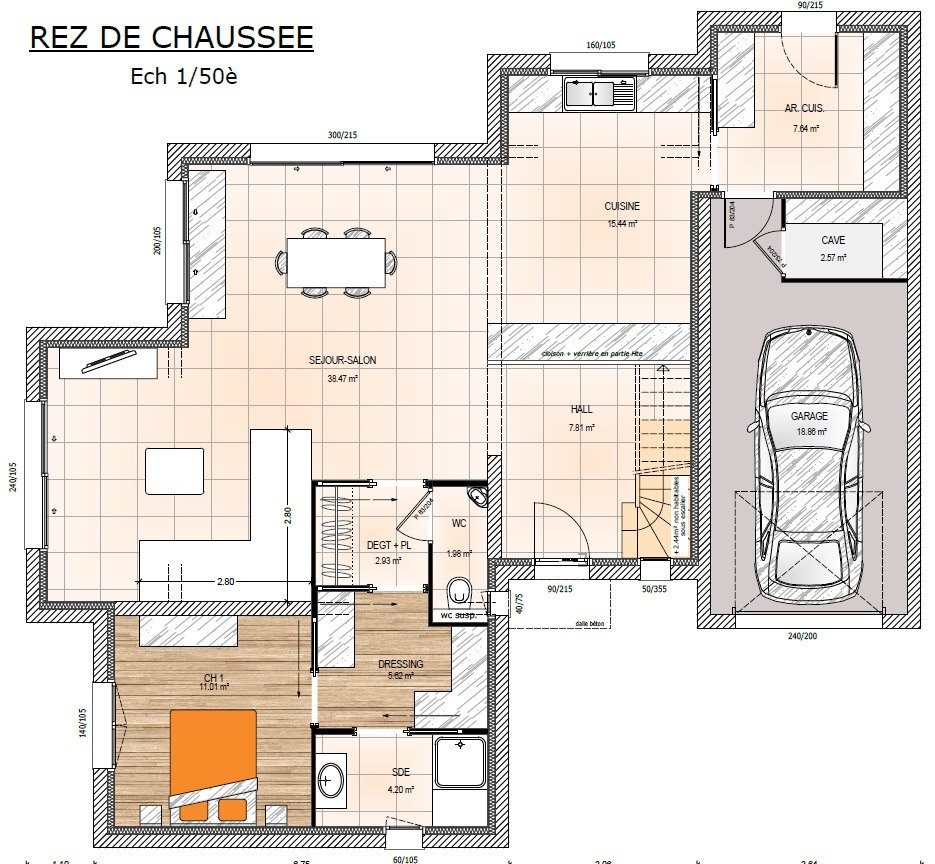 Maison à vendre, 140m², Ingrandes