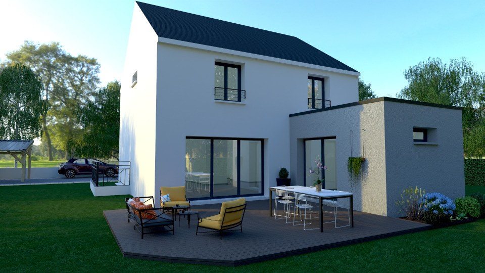 Maison à vendre, 140m², Flexanville