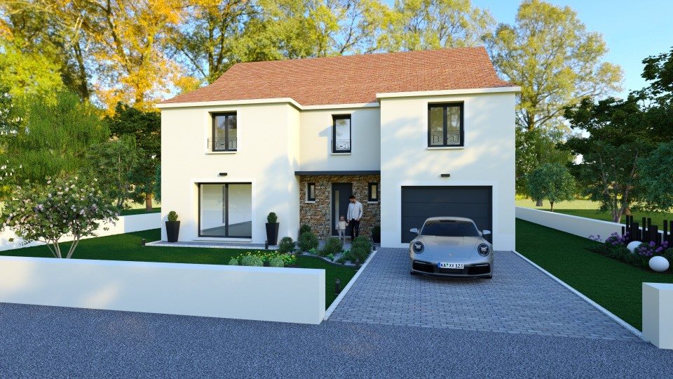 Maison à vendre, 140m², Flexanville