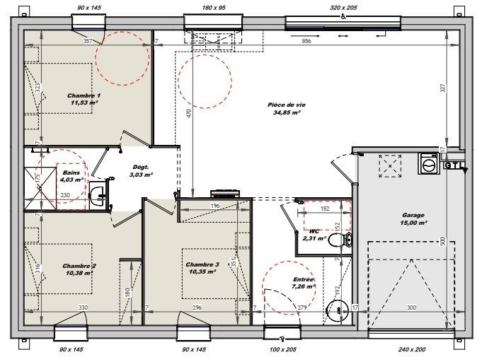 Maison à vendre, 83m², Saint-Gilles-Croix-de-Vie