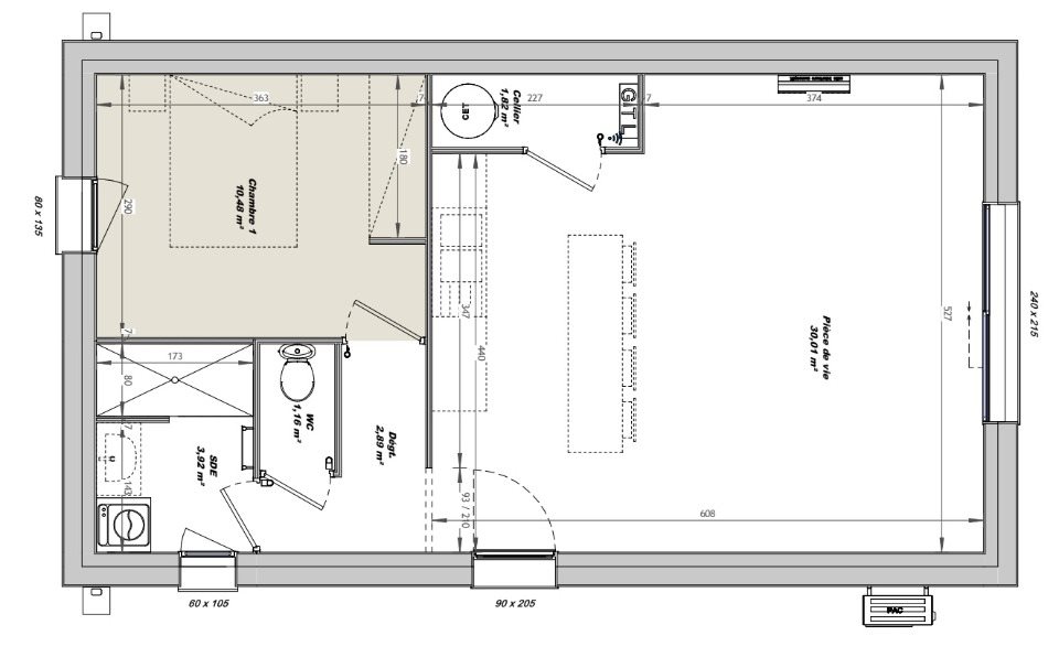 Maison à vendre, 50m², Saint-Gilles-Croix-de-Vie