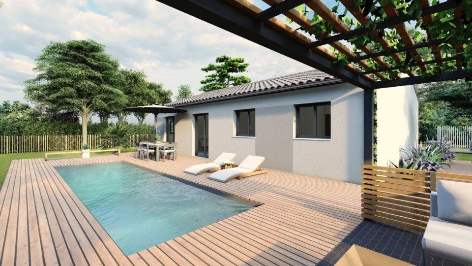 Maison à vendre, 90m², Beaupuy