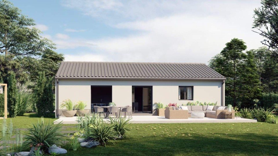 Maison à vendre, 85m², Beaupuy
