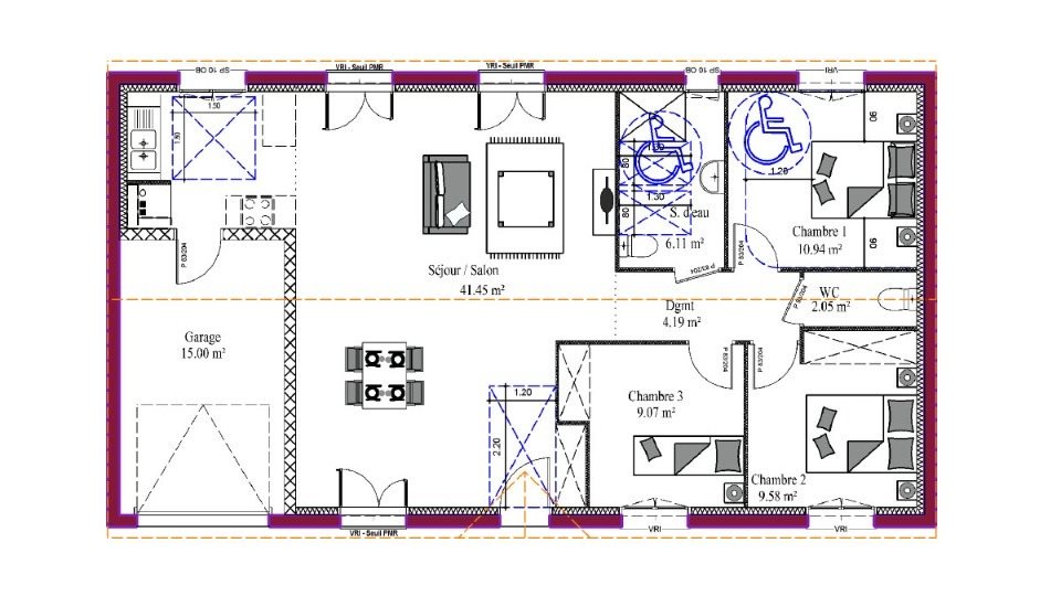 Maison à vendre, 90m², Casteljaloux