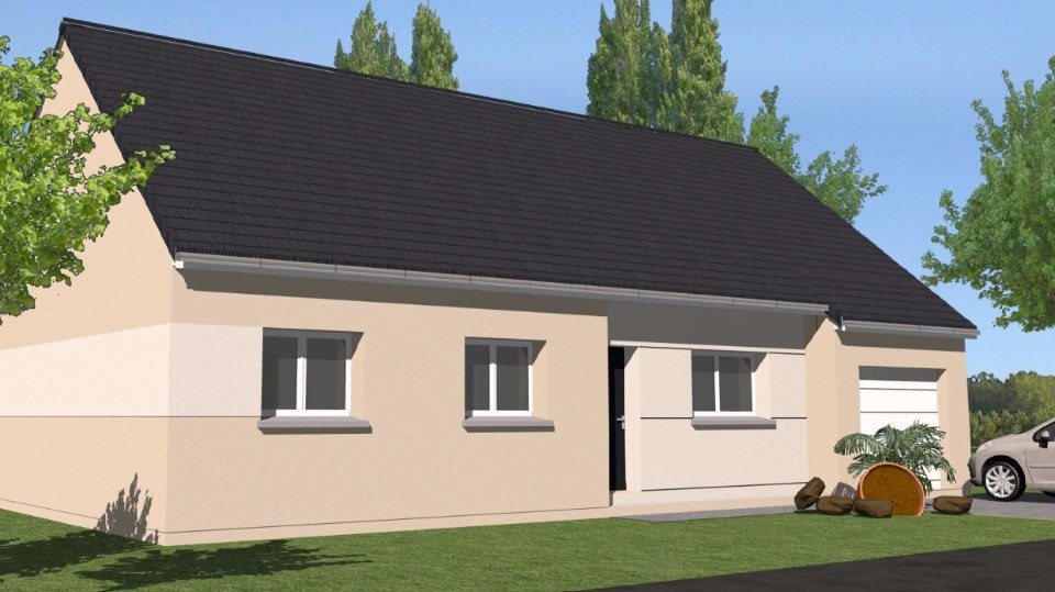 Maison à vendre, 92m², Louplande