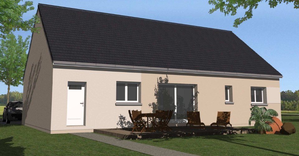 Maison à vendre, 92m², Louplande