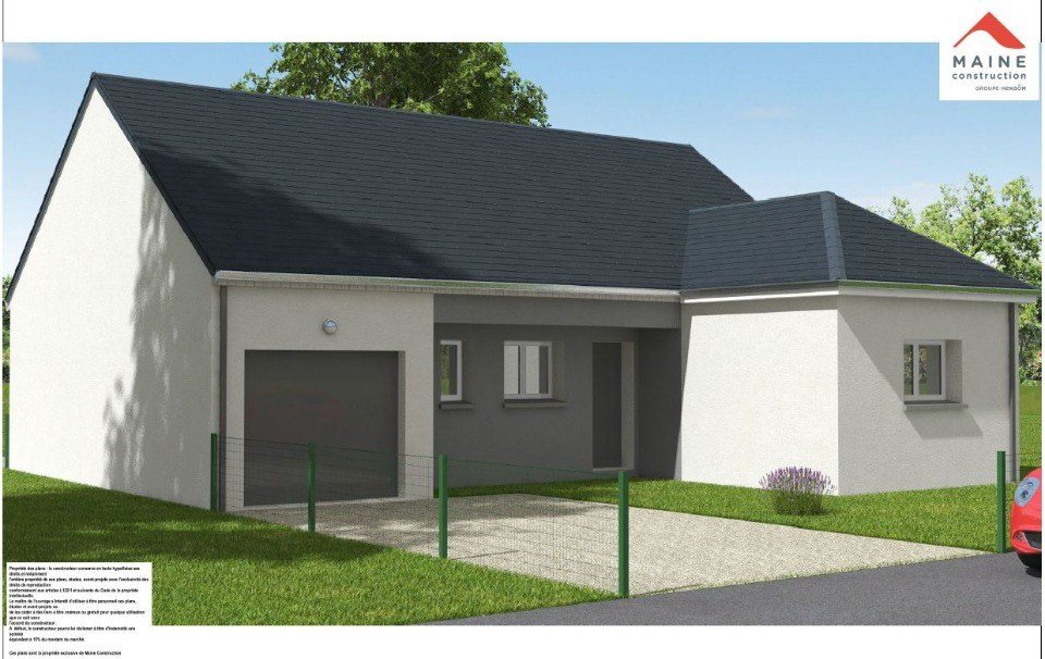 Maison à vendre, 87m², Ecommoy