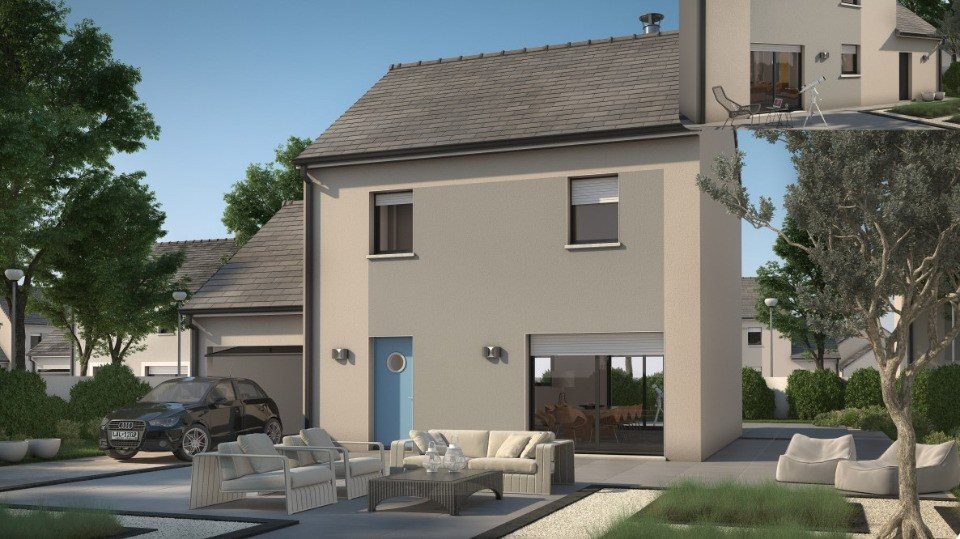 Maison à vendre, 91m², Ecommoy
