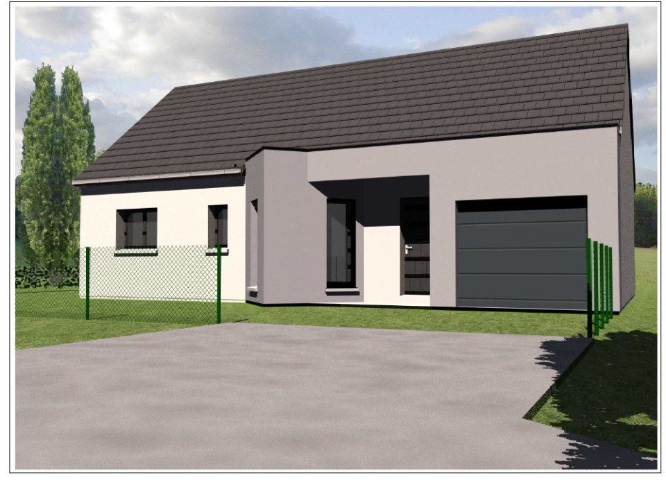 Maison à vendre, 80m², Ecommoy