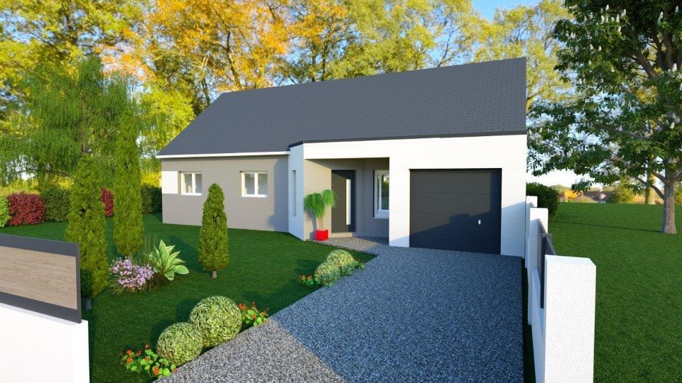 Maison à vendre, 85m², Louplande