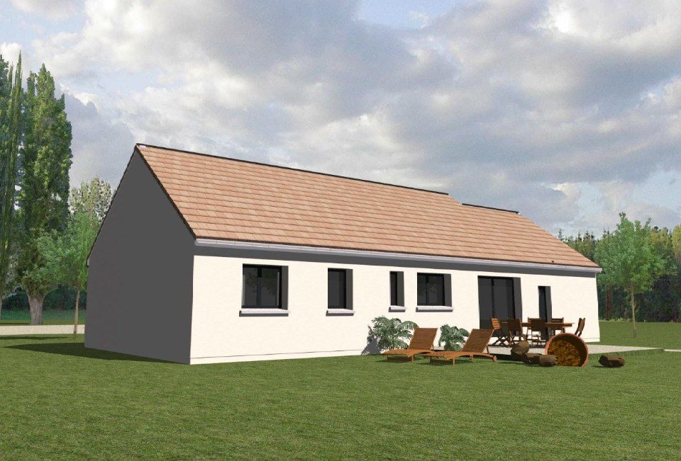 Maison à vendre, 105m², Ecommoy