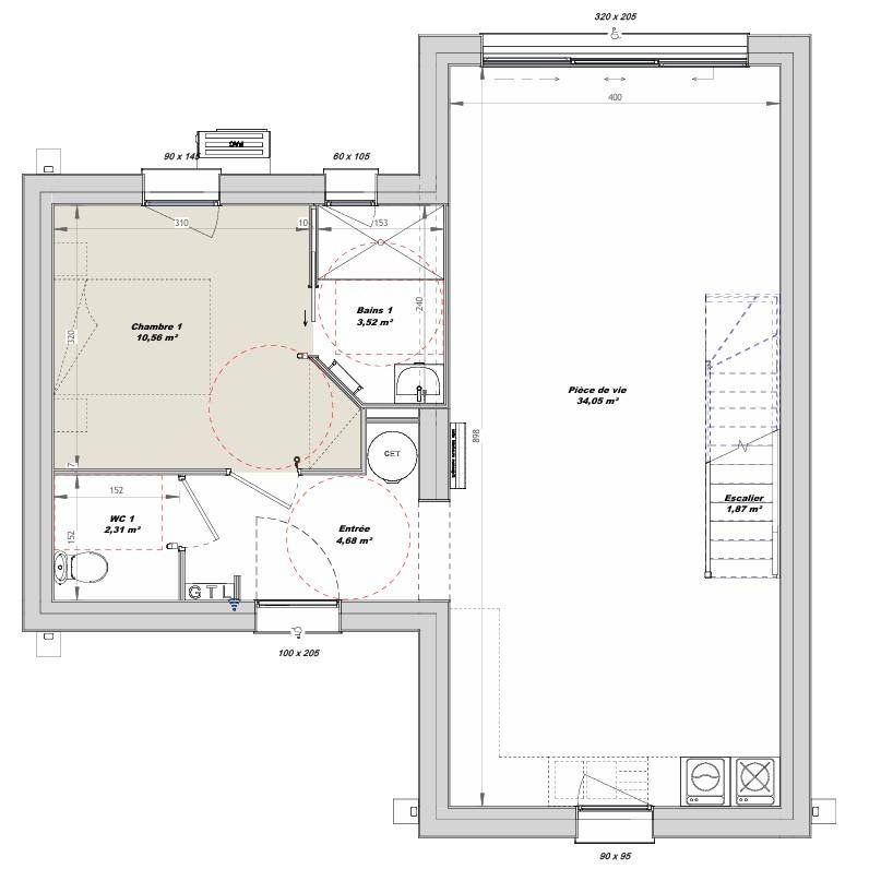 Maison à vendre, 86m², Angles