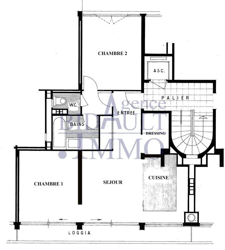 Appartement à vendre, 56m², La Celle-Saint-Cloud