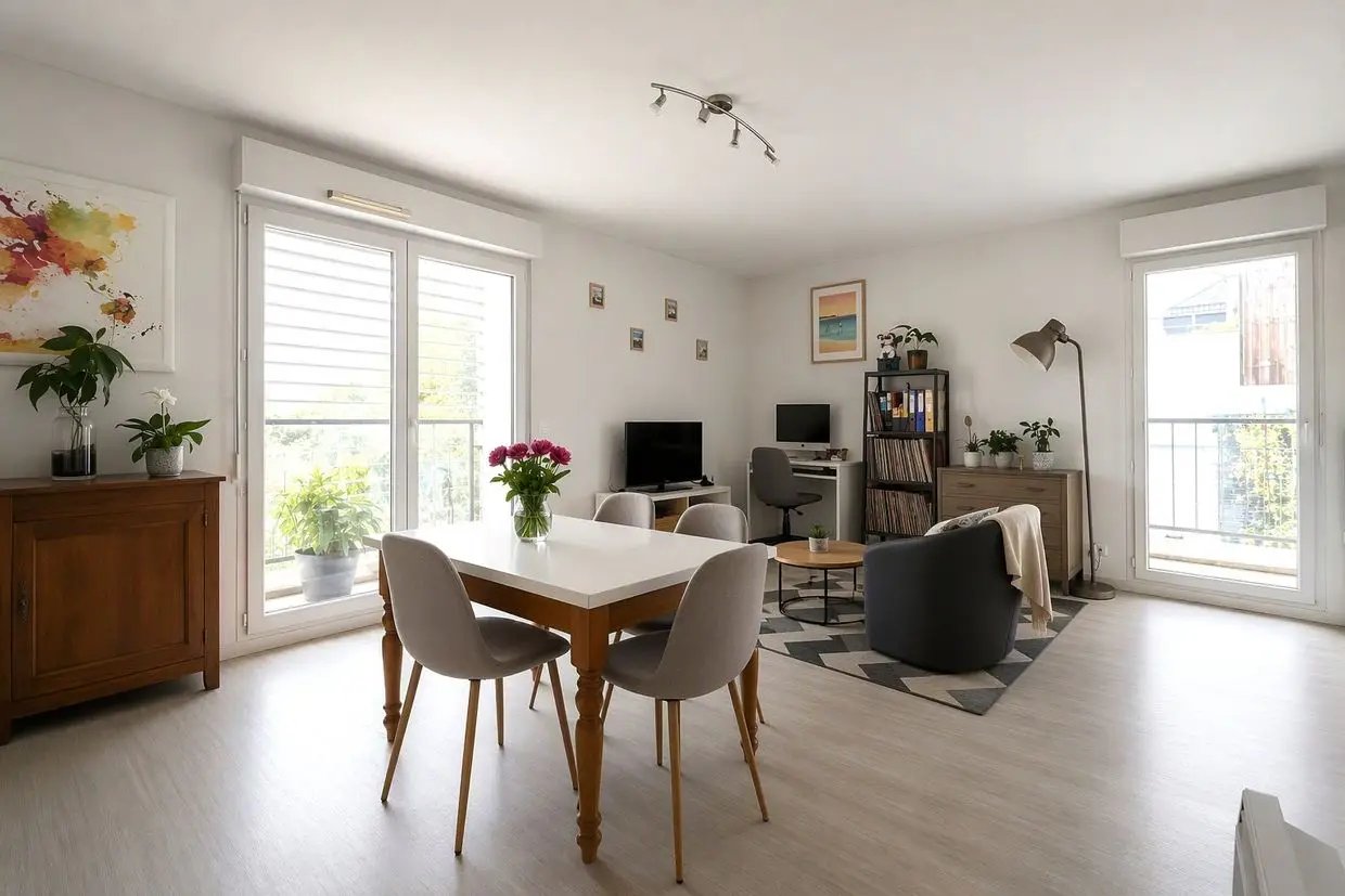 Appartement à vendre, 62m², Angers