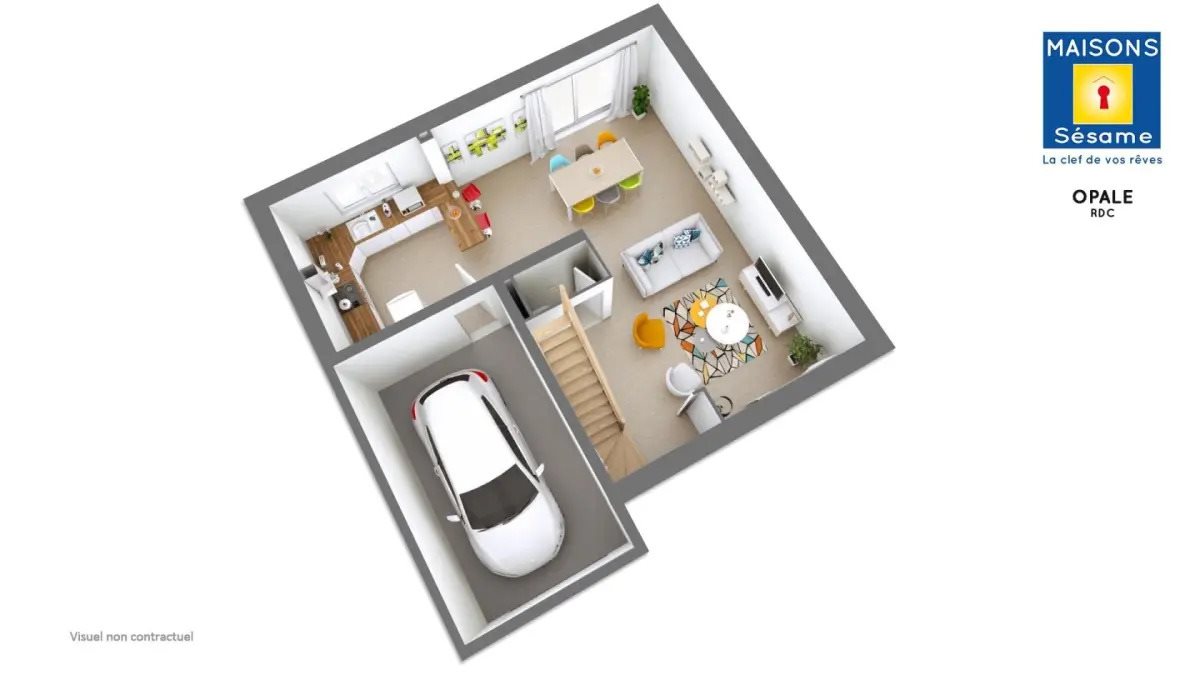 Maison à vendre, 90m², Aubergenville