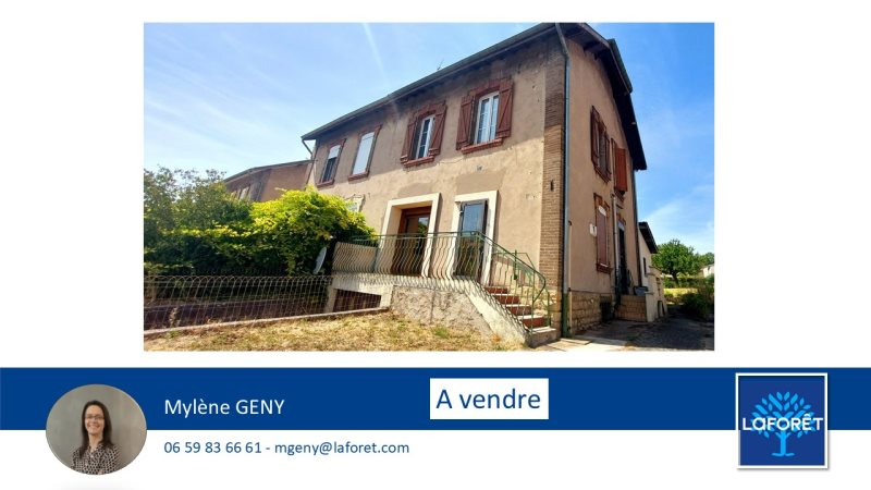 Maison à vendre, 118m², Valleroy