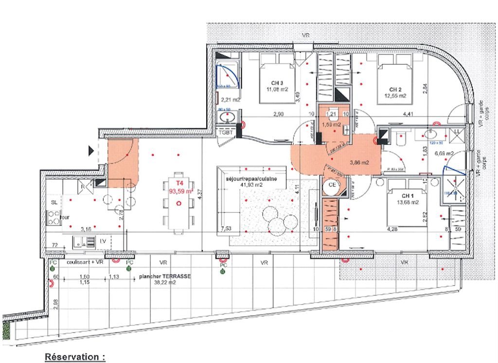 Appartement à vendre, 93m², Carqueiranne