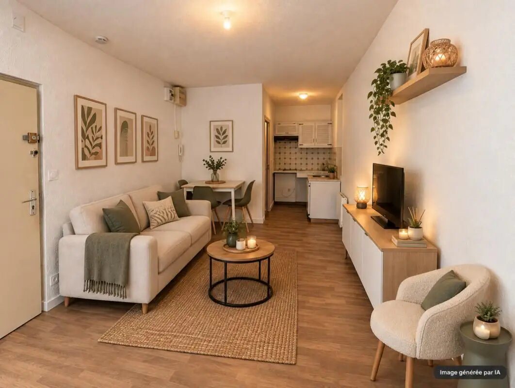 Appartement à louer, 20m², Valence