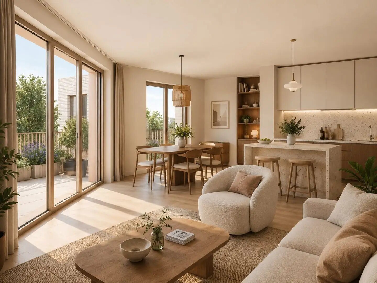 Appartement à vendre, 87m², Romainville