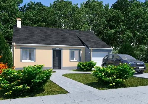 Maison à vendre, 61m², Grandvilliers