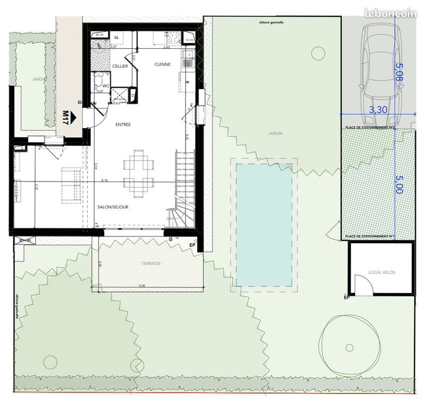 Maison à vendre, 100m², Le Bouscat