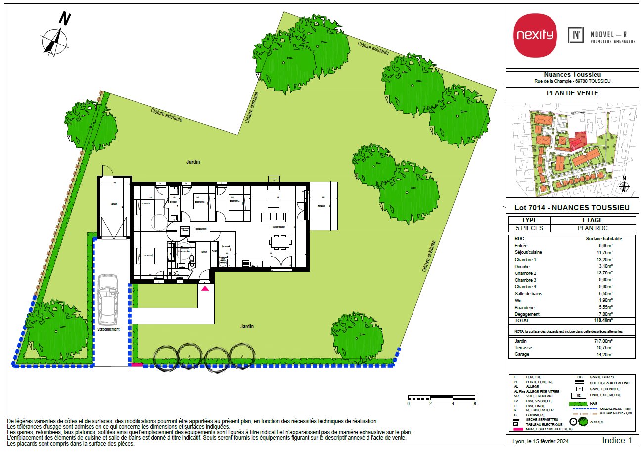 Maison à vendre, 118m², Saint-Pierre-de-Chandieu