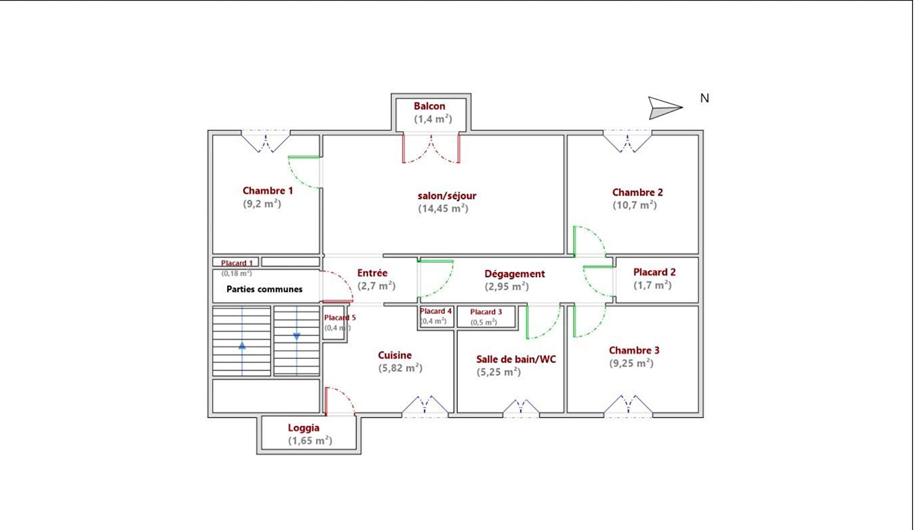 Appartement à vendre, 63m², Brignoles