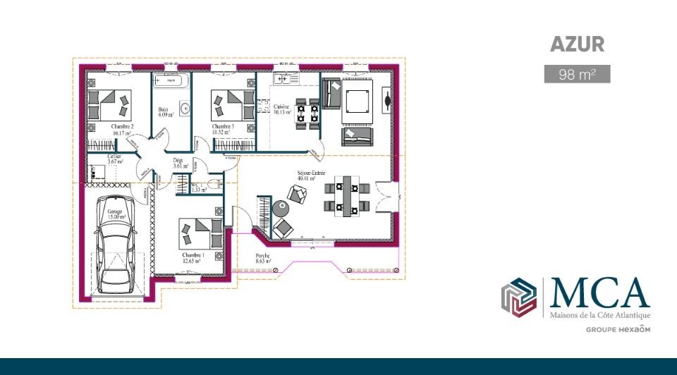 Maison à vendre, 98m², Nérac