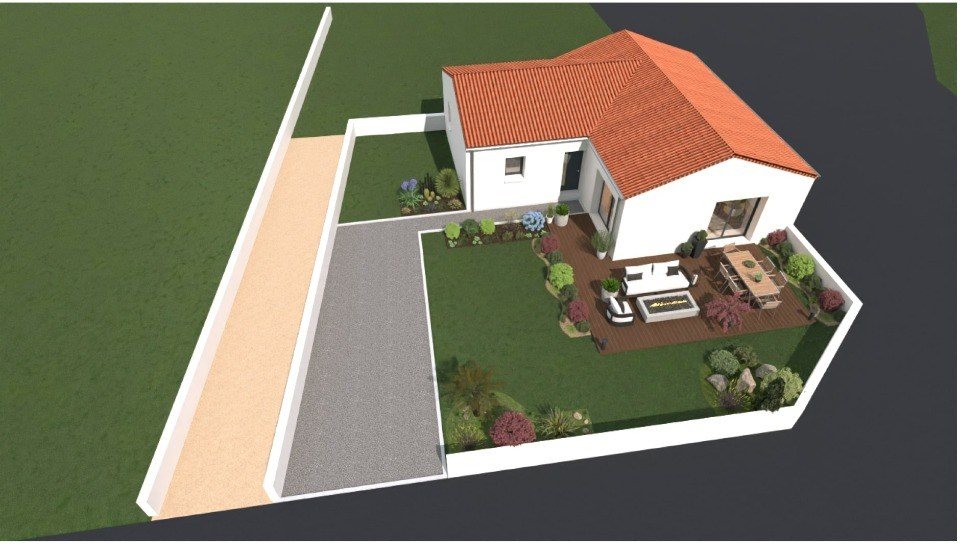 Maison à vendre, 86m², Touvois