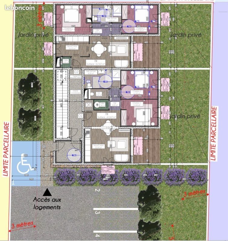 Appartement à vendre, 62m², San-Nicolao