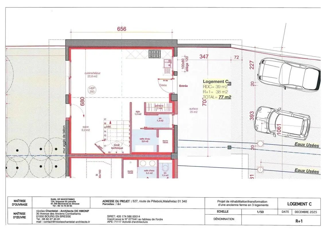 Maison à vendre, 77m², Malafretaz