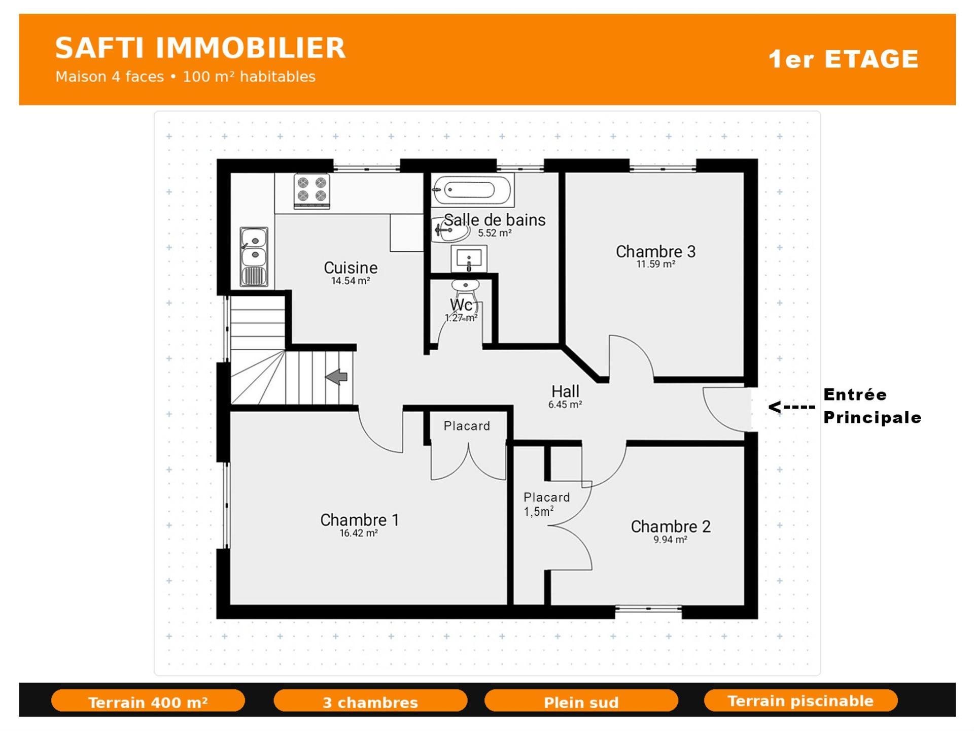 Maison à vendre, 100m², Reynès