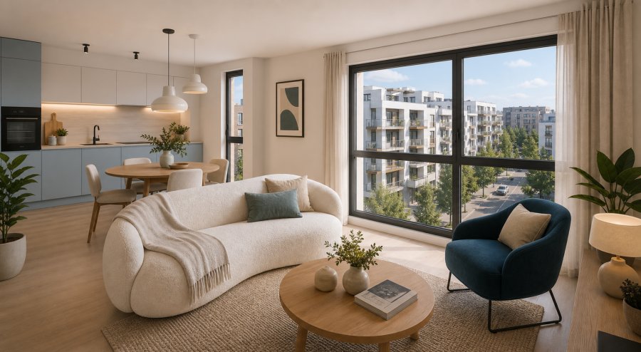 Appartement à vendre, 68m², Metz