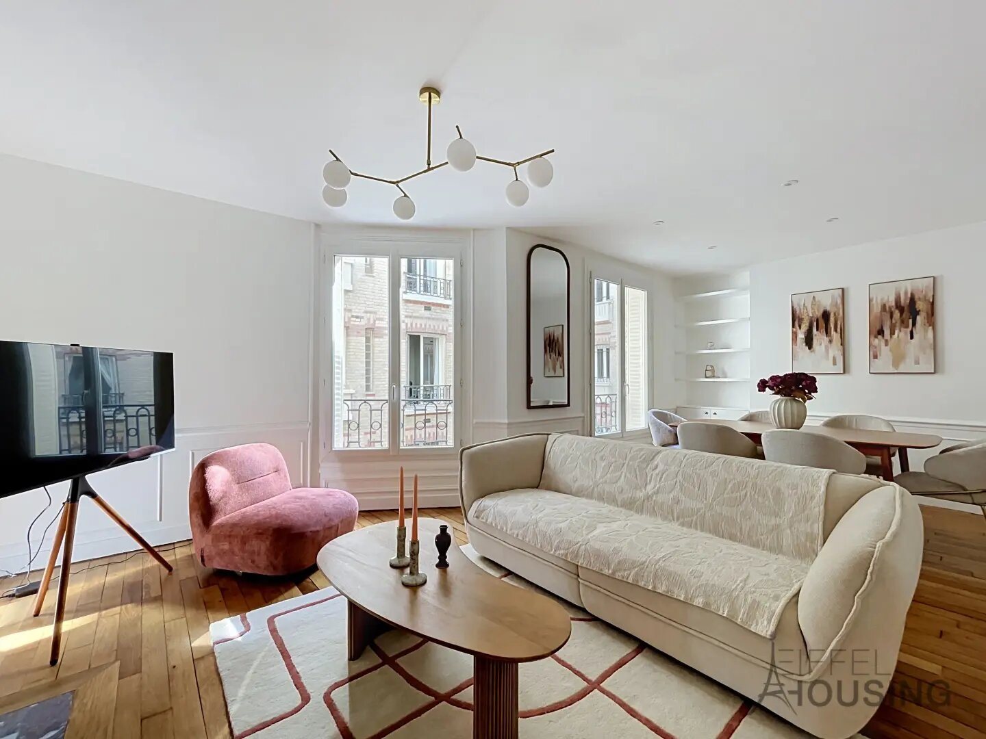 Appartement à louer, 76m², Paris 16ème