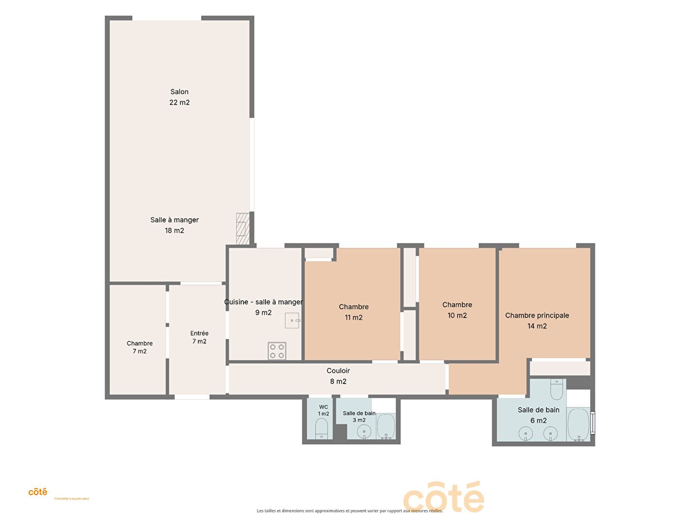 Appartement à vendre, 110m², Saint-Maur-des-Fossés