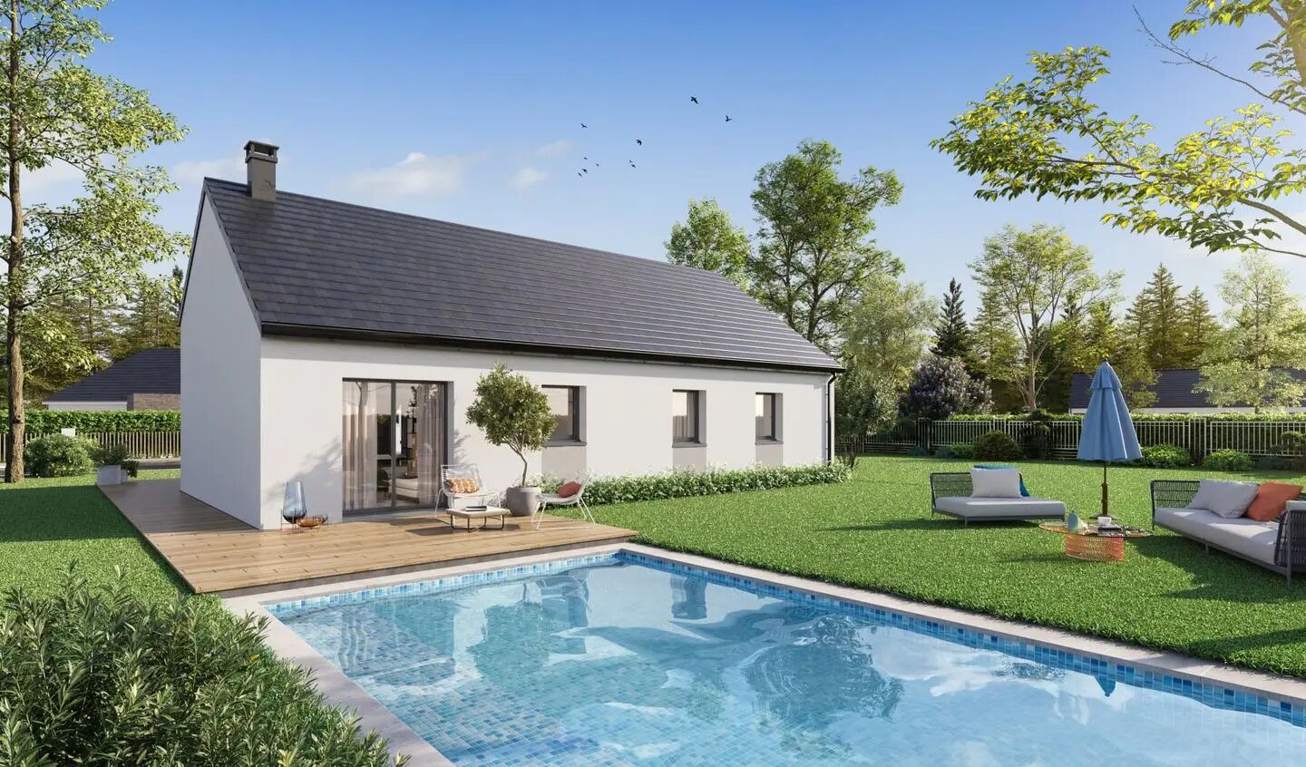 Maison à vendre, 84m², Campeaux