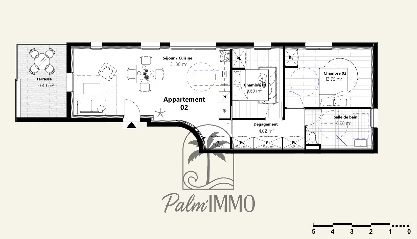 Appartement à vendre, 68m², Six-Fours-les-Plages