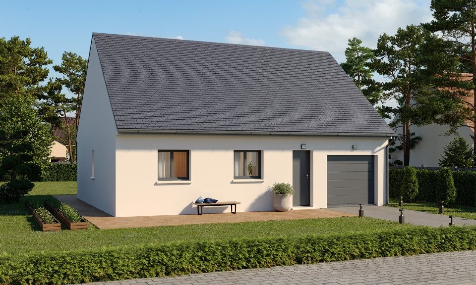 Maison à vendre, 65m², Norolles
