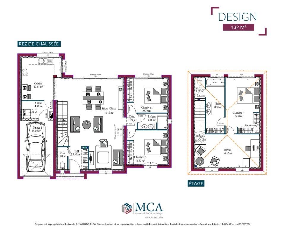Maison à vendre, 132m², Audenge