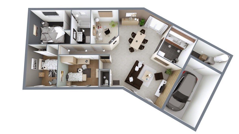 Maison à vendre, 80m², Belin-Béliet