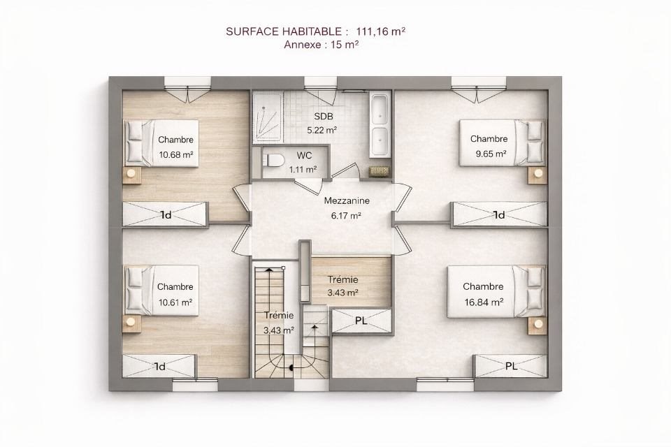Maison à vendre, 111m², Saint-Doulchard
