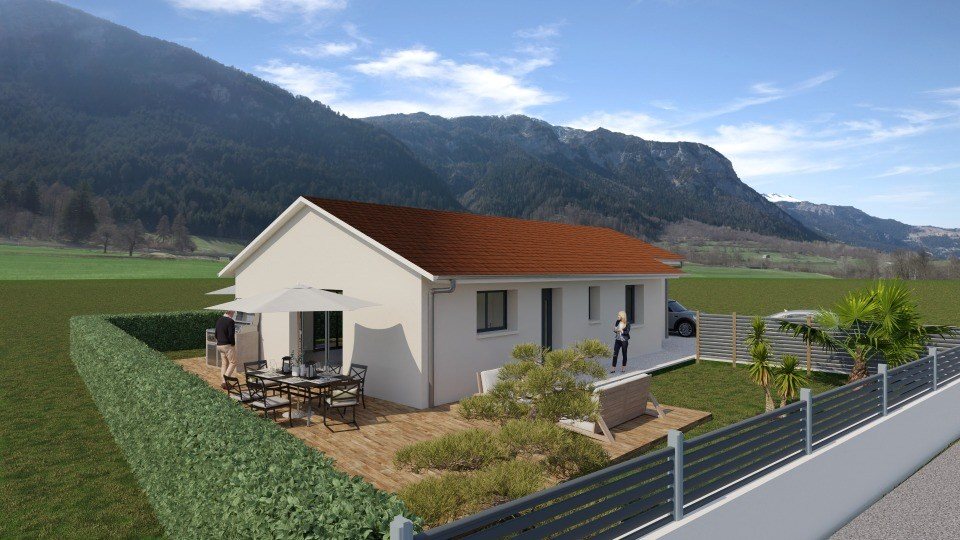 Maison à vendre, 72m², Corbonod