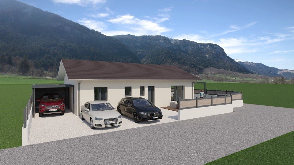 Maison à vendre, 96m², Chalamont