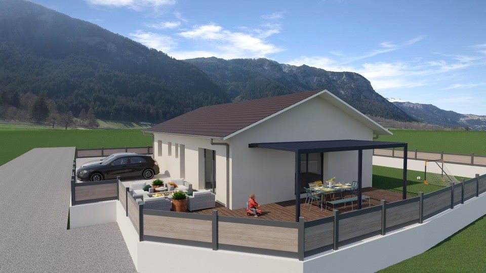 Maison à vendre, 96m², Chalamont