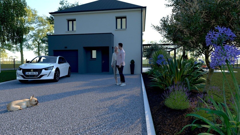 Maison à vendre, 94m², Hondouville