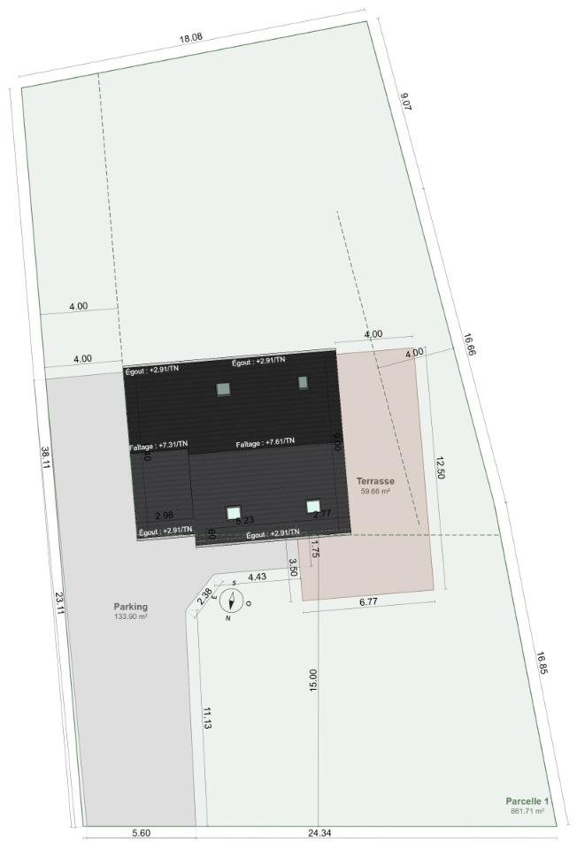 Maison à vendre, 91m², Quittebeuf