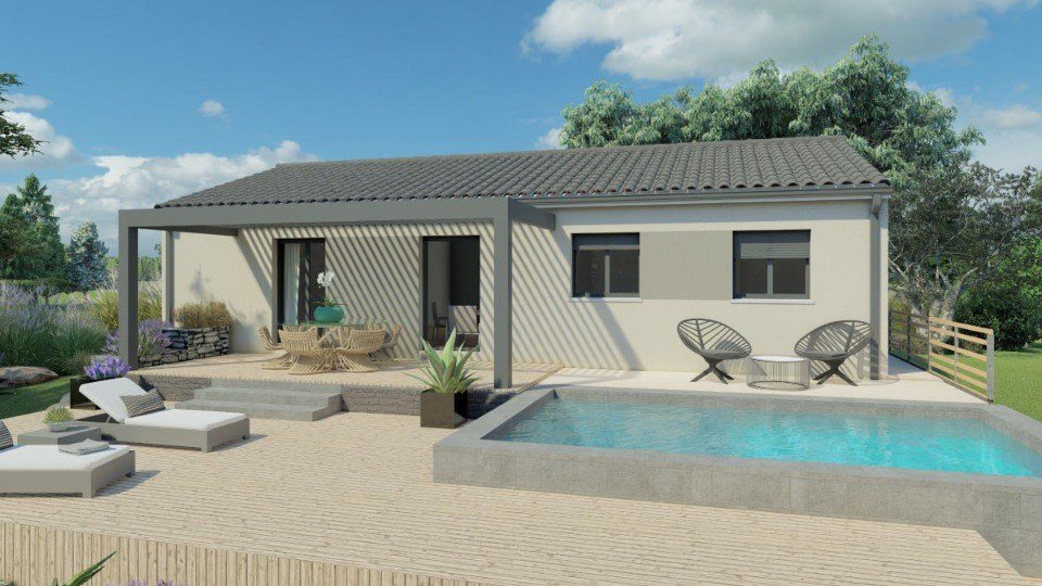 Maison à vendre, 80m², Le Teich