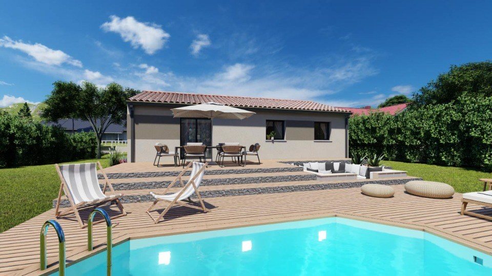 Maison à vendre, 80m², Le Tuzan
