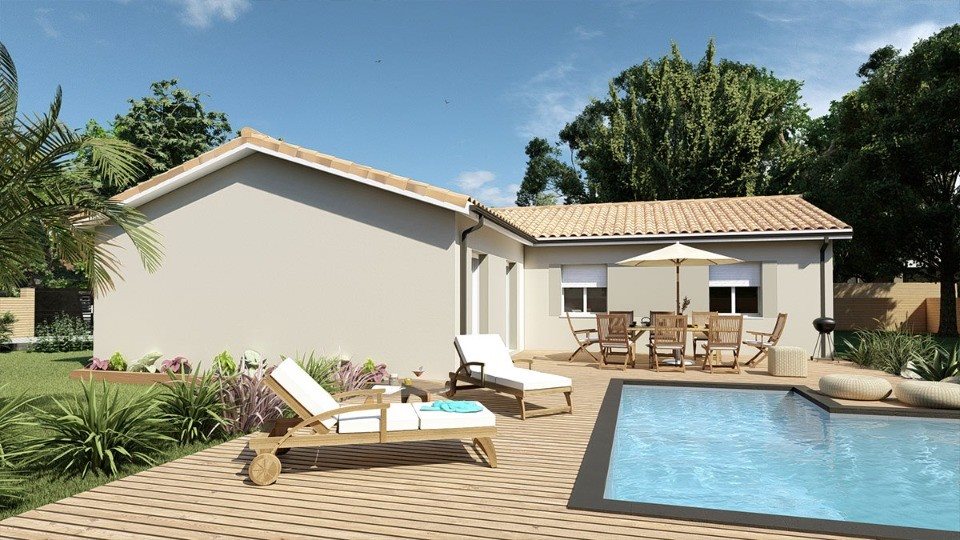 Maison à vendre, 85m², Biganos